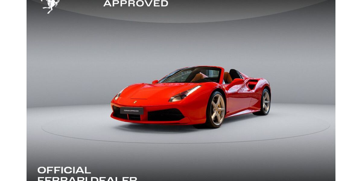 Ferrari 488 Spider 20.560 km 249.488 € Berlin 12203