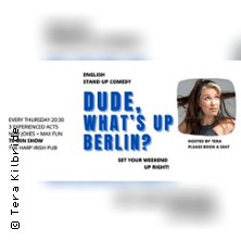Dude! What's Up, Berlin?! English Comedy 30.10.2025 The Harp Irish Pub