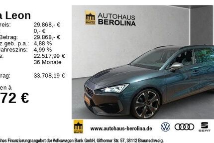 Cupra Leon 42.530 km 29.868 &euro; Berlin 10709