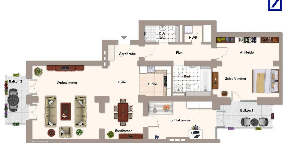 Etagenwohnung Potsdam Nauener Vorstadt - 3 Zimmer, 108 m&sup2;, 599.999&euro; | Angebot:26806479