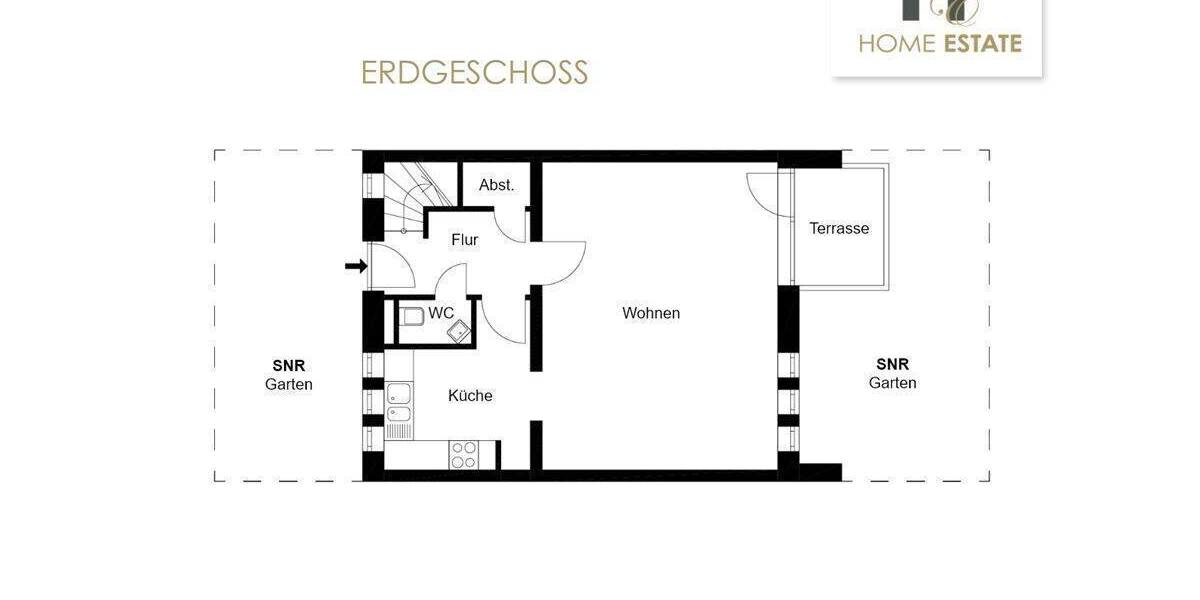 Etagenwohnung Teltow Ruhlsdorf - 4 Zimmer, 100 m&sup2;, 380.000&euro; | Angebot:26038262