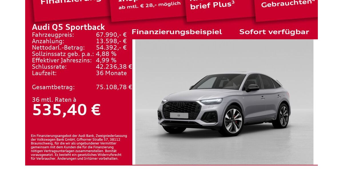 Audi Q5 12.000 km 66.990 &euro; Berlin 12489