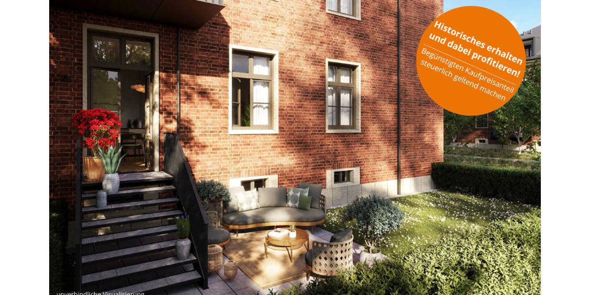 Schöne 4 Zimmer-Wohnung mit ca. 118m², Hauswirtschaftsraum, Gäste-Bad, Terrasse und privatem Garten 4 zimmer