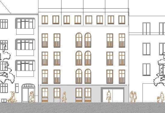 Projektiertes Hotel, mit oder ohne Betreiber am Park Sanssouci zimmer