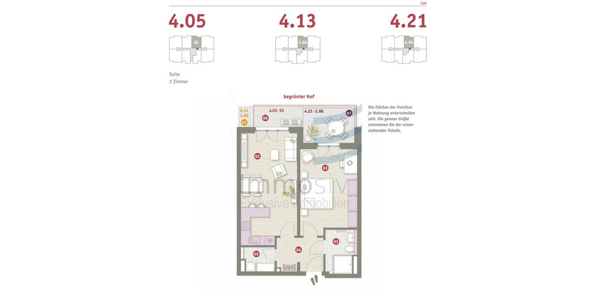 Erdgeschoßwohnung Nauen - 2 Zimmer, 65 m&sup2;, 870&euro; | Angebot:26353981