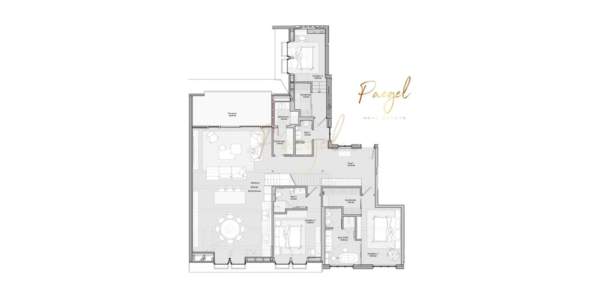 Etagenwohnung Berlin Wilmersdorf - 5 Zimmer, 167 m&sup2;, 1.170.000&euro; | Angebot:24867136