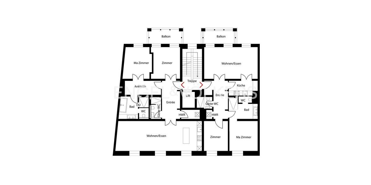 Etagenwohnung Potsdam Nördliche Innenstadt - 3 Zimmer, 110 m&sup2;, 1.195.000&euro; | Angebot:25709653