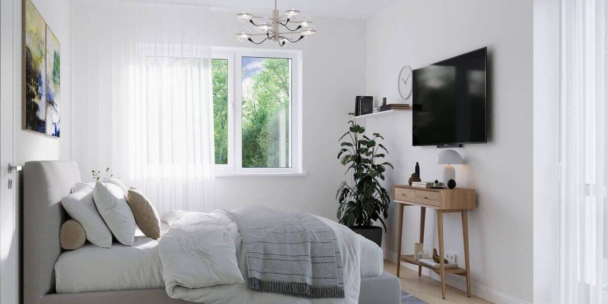 Etagenwohnung Falkensee - 2 Zimmer, 50 m&sup2;, 376.450&euro; | Angebot:26308730
