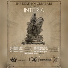 INTERIA - The Death of Great Art Tour 18.09.2026 Badehaus RAW-Gelände / Eingang Simon-Dach-Str.