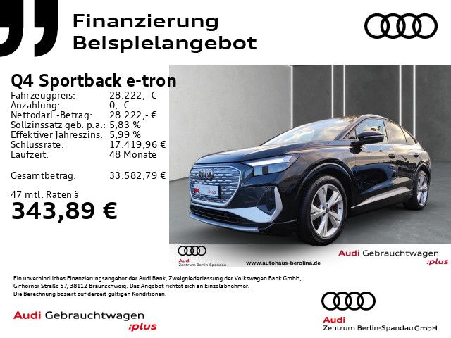 Audi Q4 e-tron 28.353 km 26.989 € Berlin 13581