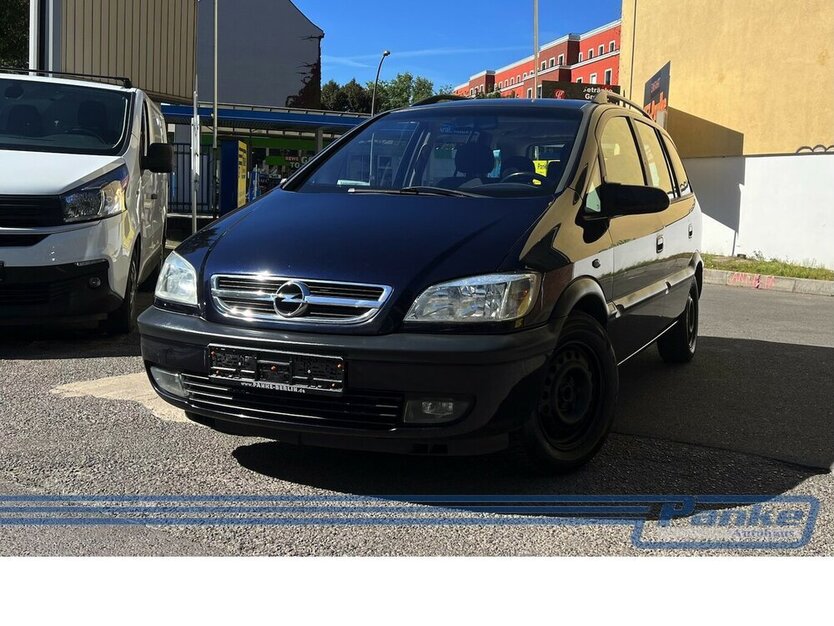 Zafira Basis*7-Sitzer*TÜV02/27*Chrom*Klima*Radio