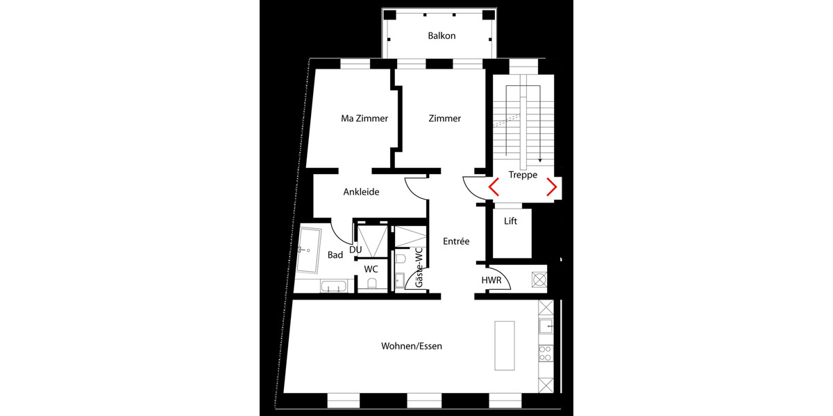 Etagenwohnung Potsdam Nördliche Innenstadt - 3 Zimmer, 110 m&sup2;, 1.155.000&euro; | Angebot:25709662