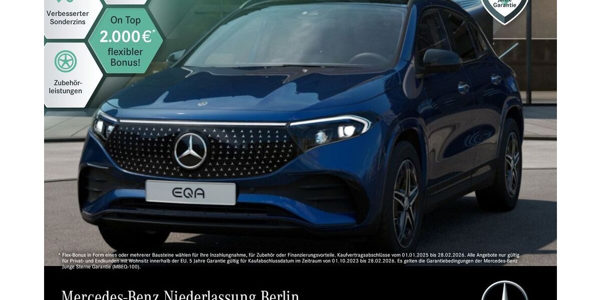 Mercedes-Benz EQA 14.477 km 39.990 € Berlin 10587