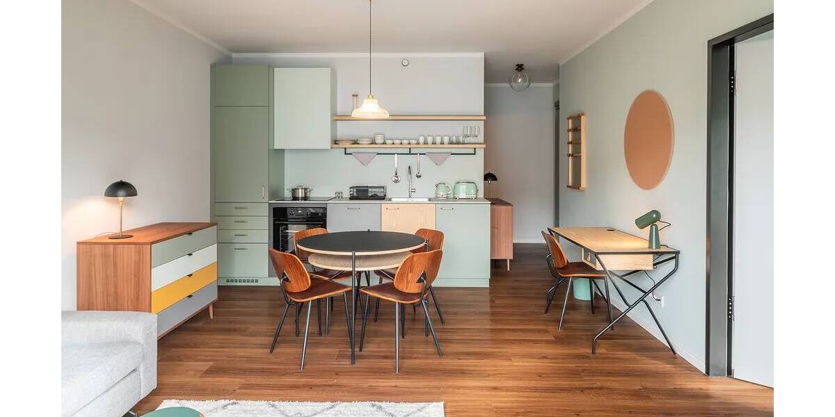 Etagenwohnung Berlin Neukölln - 2 Zimmer, 42 m&sup2;, 1.440&euro; | Angebot:26718075