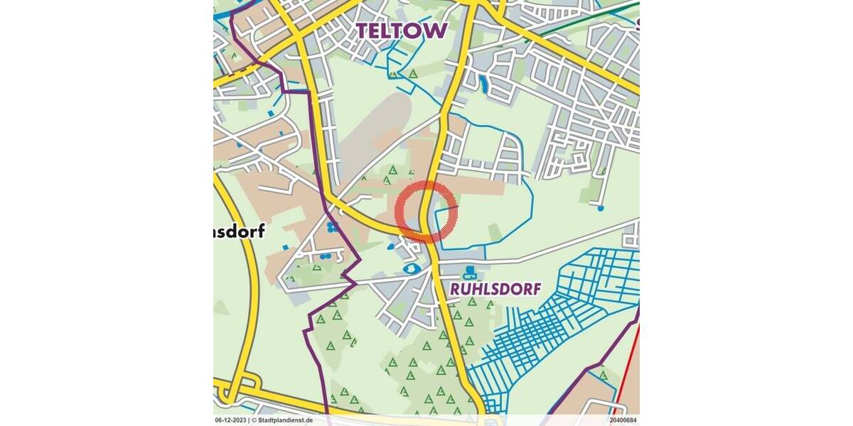 Grundstück Teltow Ruhlsdorf - 419.000&euro; | Angebot:26449884
