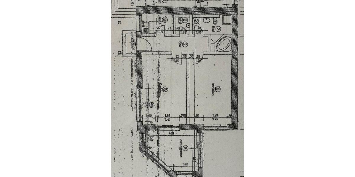 Erdgeschoßwohnung Kleinmachnow - 2 Zimmer, 74 m&sup2;, 279.000&euro; | Angebot:26481126