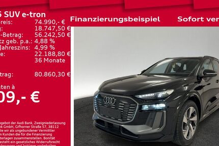 Audi Q6 e-tron 6.001 km 74.500 &euro; Berlin 12489