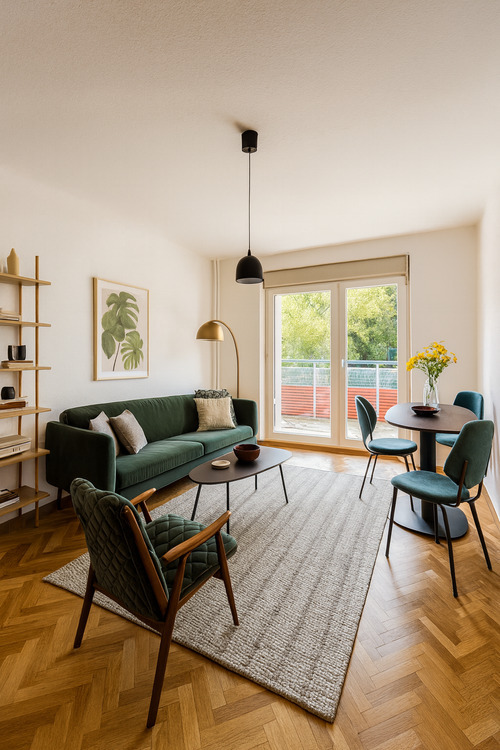 Alt-Friedrichsfelde: Bezugsfreie 2-Zimmer-Wohnung mit ca. 55 m², Süd-Balkon, Blick ins Grüne, Fernwärme (Energie C), Keller und guter Infrastruktur 2 zimmer