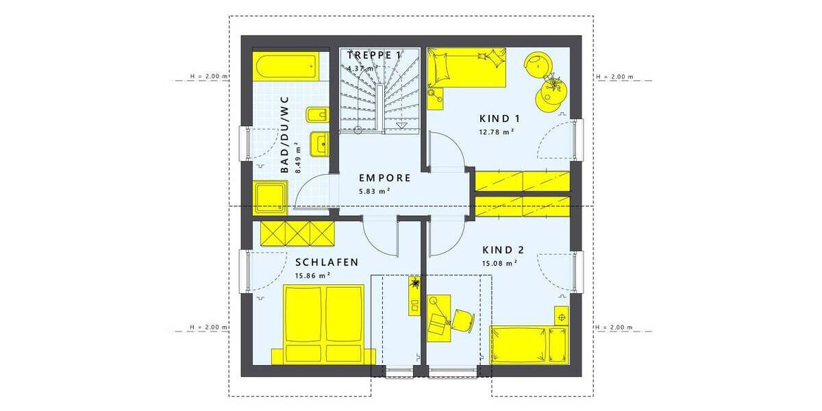 Einfamilienhaus Trebbin Blankensee - 5 Zimmer, 126 m&sup2;, 512.000&euro; | Angebot:26162871