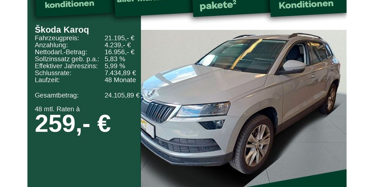 Skoda Karoq 82.330 km 20.895 € Berlin 13088