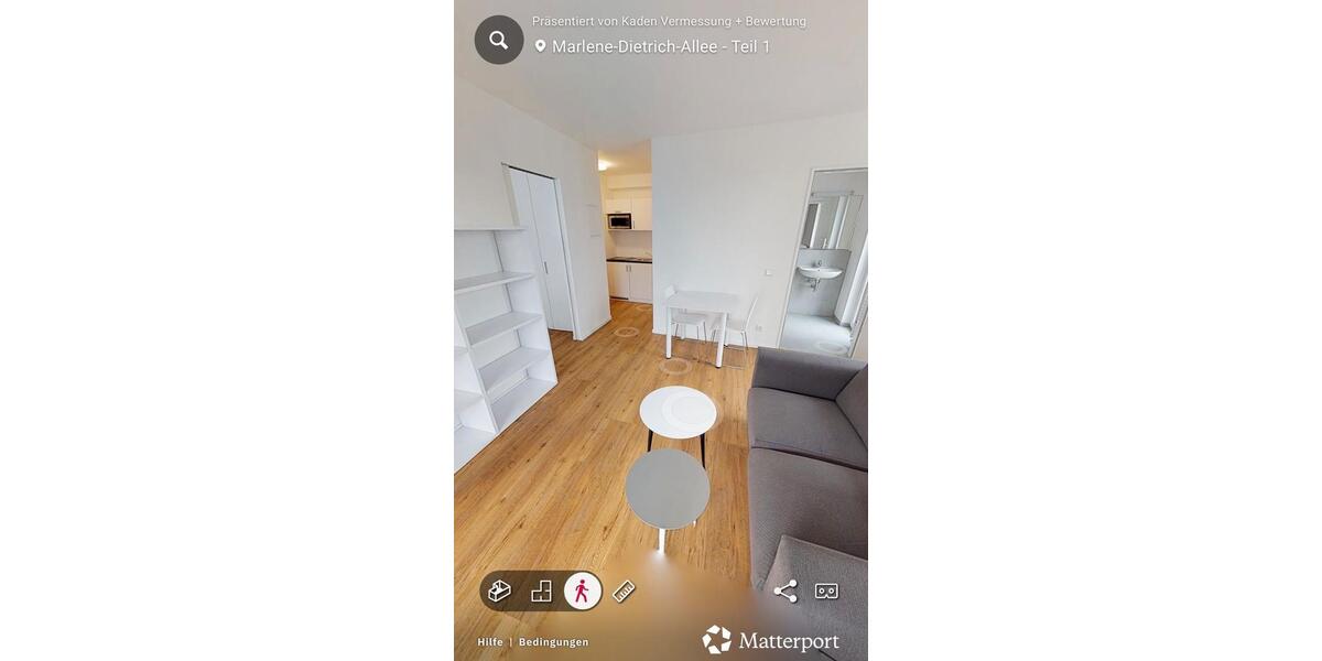 Etagenwohnung Potsdam Babelsberg - 2 Zimmer, 40 m&sup2;, 1.185&euro; | Angebot:26384474