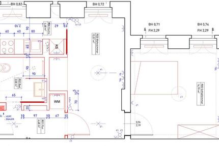 Wohnung Berlin Charlottenburg-Wilmersdorf - 2 Zimmer, 41 m&sup2;, 490&euro; | Angebot:26522205