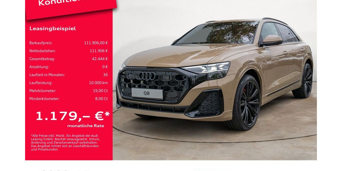 Audi Q8 4.500 km 111.906 &euro; Potsdam 14482