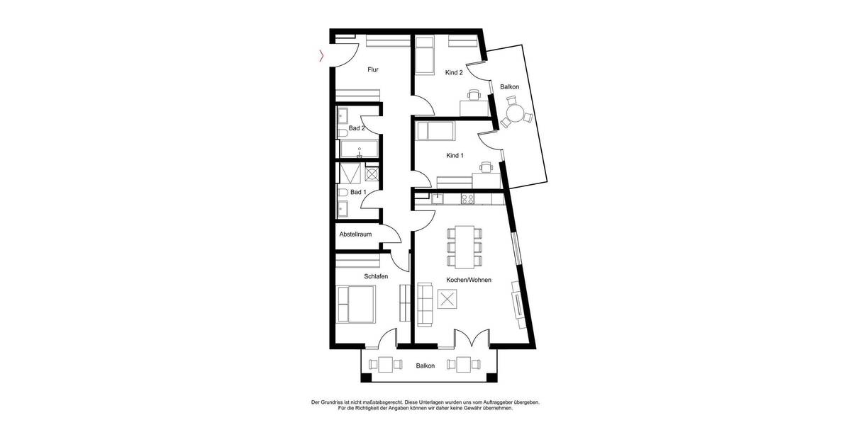 Etagenwohnung Berlin Siemensstadt - 4 Zimmer, 105 m&sup2;, 1.701&euro; | Angebot:26260608