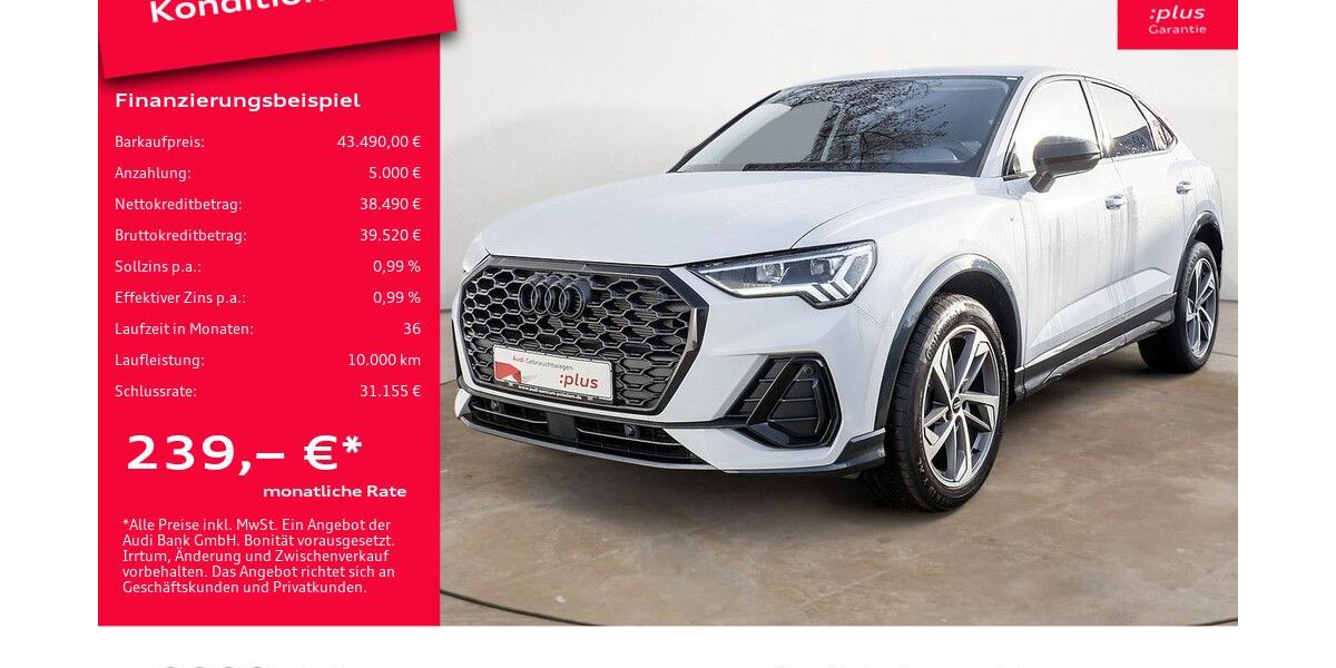 Audi Q3 4.987 km 43.490 &euro; Potsdam 14482