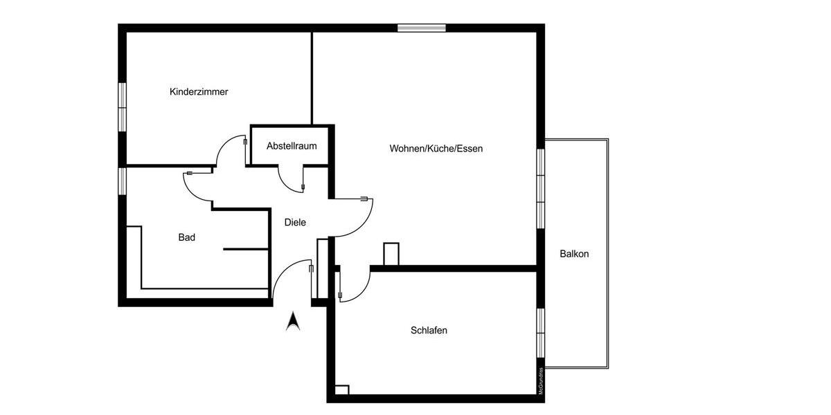 Etagenwohnung Werder (Havel) - 3 Zimmer, 103 m&sup2;, 1.595&euro; | Angebot:26278674