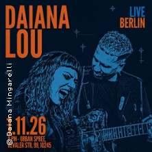DAIANA LOU - Live at Urban Spree, Berlin 01.11.2026 Urban Spree