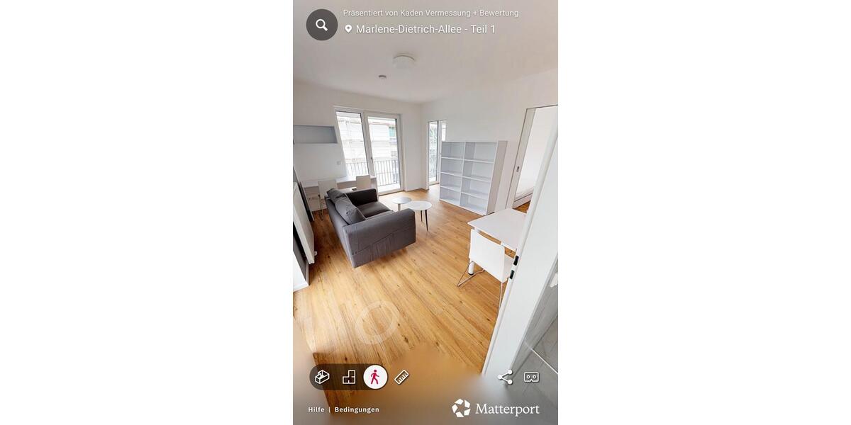 Etagenwohnung Potsdam Babelsberg - 2 Zimmer, 40 m&sup2;, 1.185&euro; | Angebot:26384474
