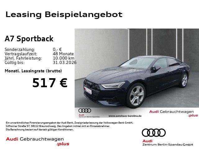 Audi A7 18.763 km 56.115 &euro; Berlin 13581