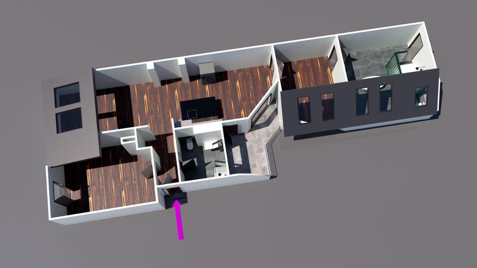 Dachgeschoßwohnung Berlin Mitte - 3 Zimmer, 141 m&sup2;, 846.000&euro; | Angebot:25333399