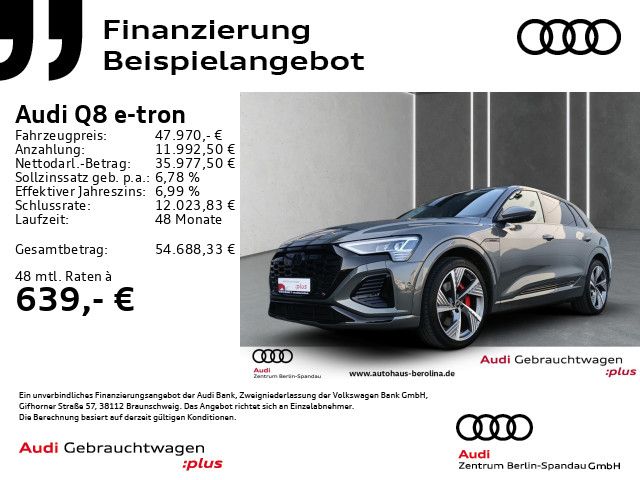 Audi Q8 e-tron 50.772 km 46.970 &euro; Berlin 13581