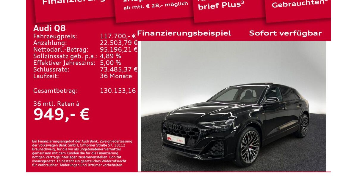 Audi Q8 12.000 km 117.700 &euro; Berlin 12489