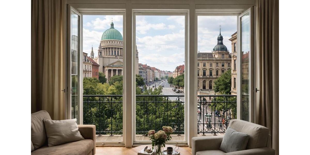 Zwischenmiete in wunderschöne möbliert Altbauwohnung mit Terasse 3 zimmer