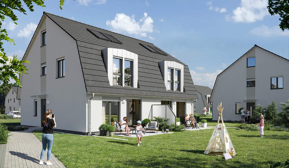 Doppelhaushälfte Schönwalde-Glien Schönwalde-Dorf - 5 Zimmer, 120 m&sup2;, 519.900&euro; | Angebot:26859012