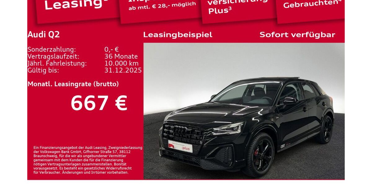 Audi Q2 6.001 km 44.500 € Berlin 12489
