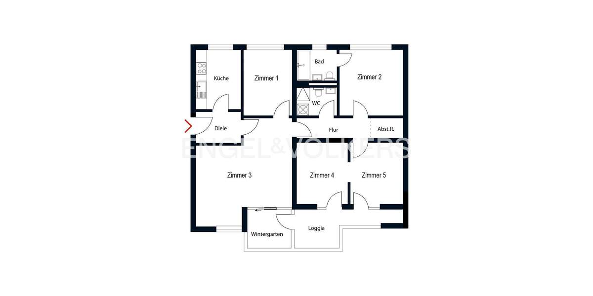 Etagenwohnung Berlin Alt-Treptow - 5 Zimmer, 102 m&sup2;, 649.000&euro; | Angebot:24813446