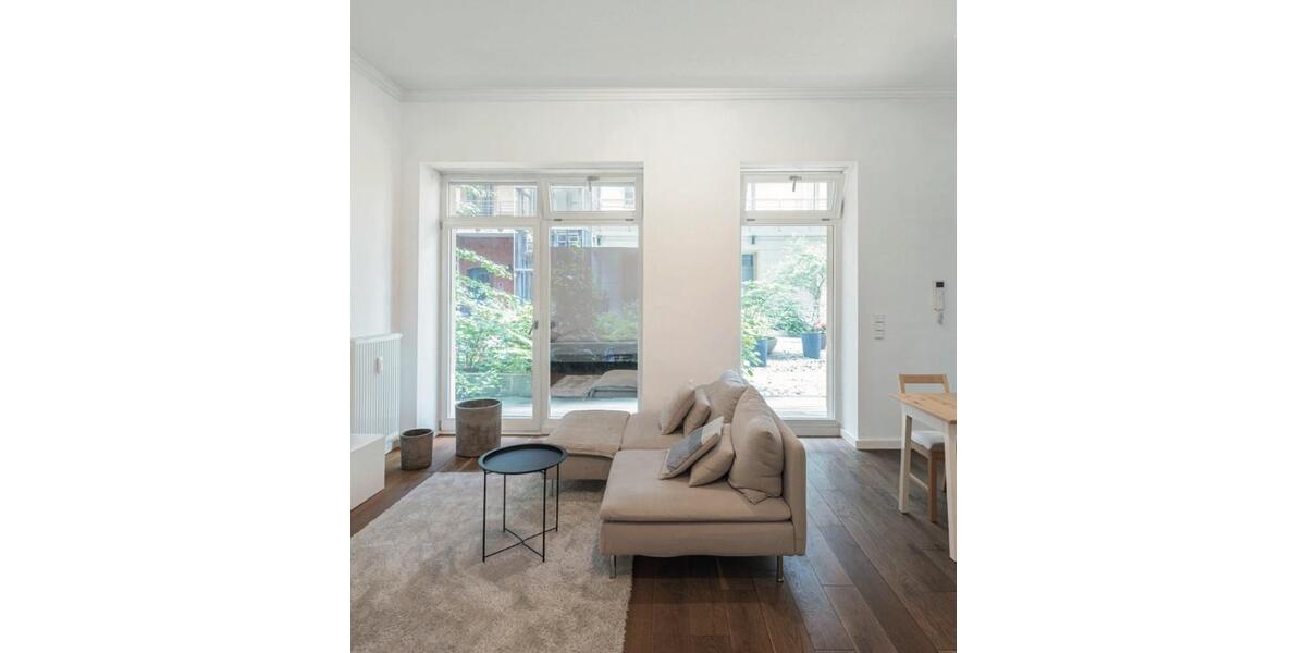 Erdgeschoßwohnung Berlin Friedrichshain-Kreuzberg - 1 Zimmer, 49 m&sup2;, 1.100&euro; | Angebot:26492148