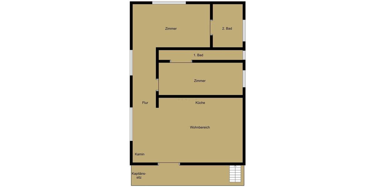 Einfamilienhaus Potsdam Templiner Vorstadt - 3 Zimmer, 80 m&sup2;, 275.000&euro; | Angebot:25779032
