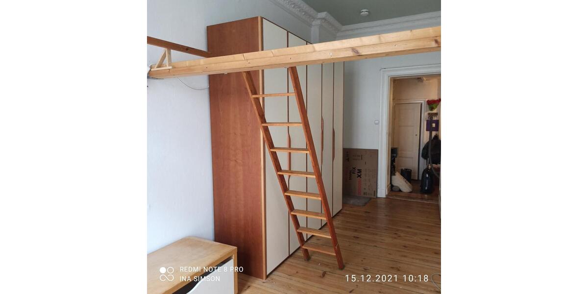Etagenwohnung Berlin Friedrichshain-Kreuzberg - 1 Zimmer, 12 m&sup2;, 400&euro; | Angebot:26697658