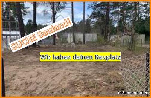 Baugrundstück am Waldrand mit SUPER Anbindung , Komplett ERSCHLOSSEN auch Glasfaser und TOP Hausbau - Villa Michendorf Michendorf | Angebot:15785373