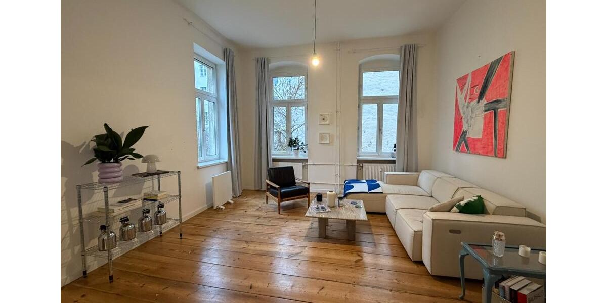 3-Zimmer Altbauwohnung im Bergmannkiez, Zwischenmiete Jan-Feb 3 zimmer