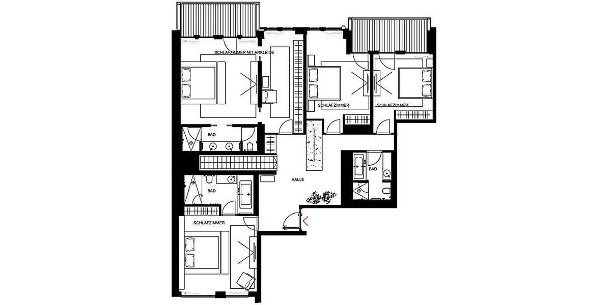 Etagenwohnung Berlin Mitte - 5 Zimmer, 311 m&sup2;, 8.600&euro; | Angebot:26346956