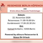 Reisemesse Berlin-Köpenick & Kundenevent