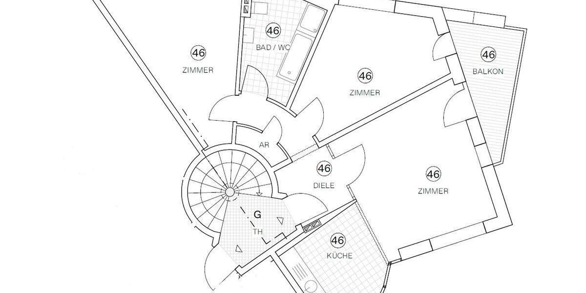 Dachgeschoßwohnung Schwielowsee - 3 Zimmer, 80 m&sup2;, 1.020&euro; | Angebot:26084341