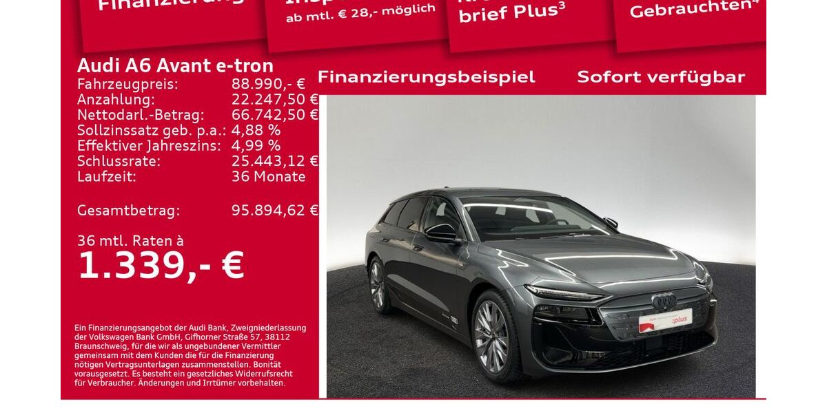 Audi A6 e-tron 6.001 km 85.600 &euro; Berlin 12489