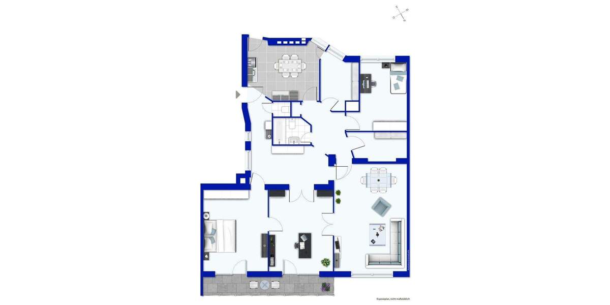 Etagenwohnung Berlin Wilmersdorf - 4 Zimmer, 147 m&sup2;, 950.000&euro; | Angebot:25051402